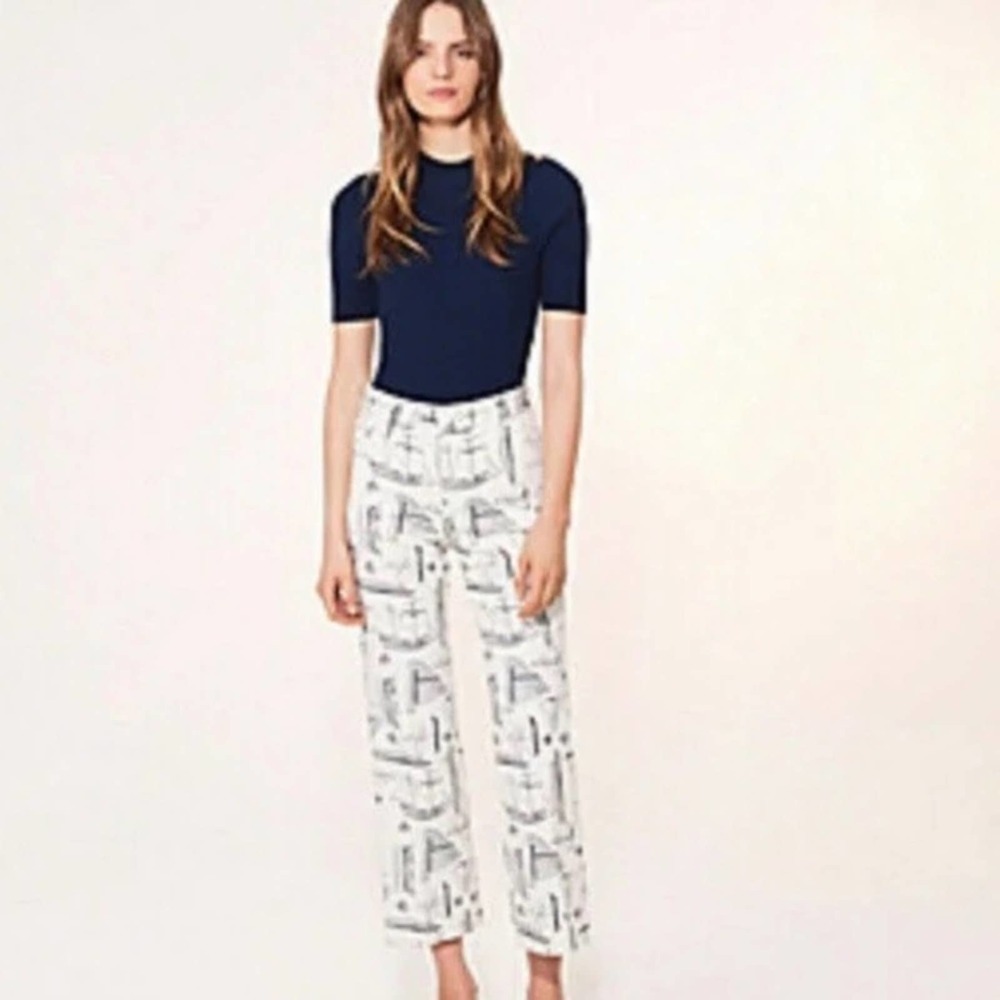 NWOT! Tory Burch Nautical - Flare - Sailboat Pants